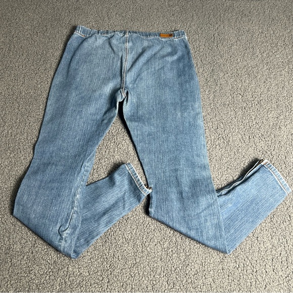 Joes Women's Denim Zip Ankle Distressed Jean Leggings SZ M - Picture 15 of 16